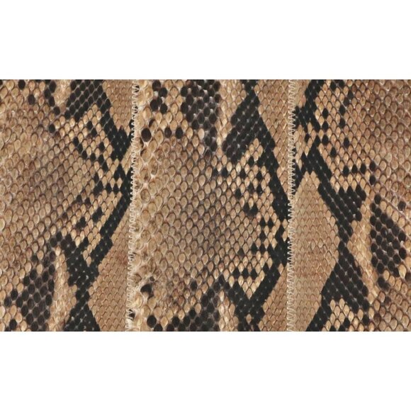 Vintage Natural Rattlesnake Snake Skin Leather Clutch Wristlet Purse & Shoulder - Picture 6 of 9